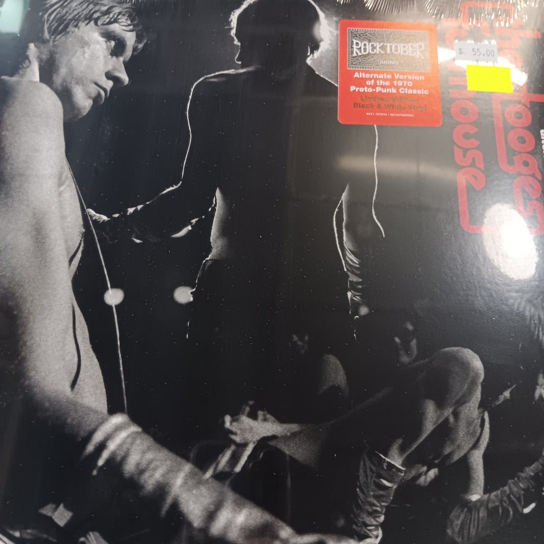 STOOGES - FUNHOUSE (ALTERNATIVE VERSION) (BLACK AND WHITE COLOURED) VINYL