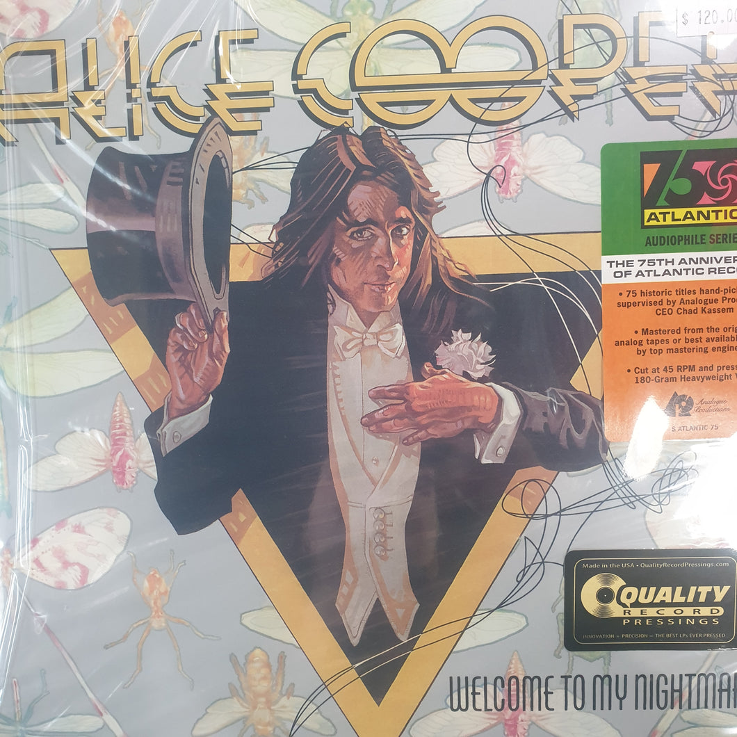 ALICE COOPER - WELCOME TO MY NIGHTMARE (2LP) (45RPM 75TH ATLANTIC ANNIVERSARY) VINYL