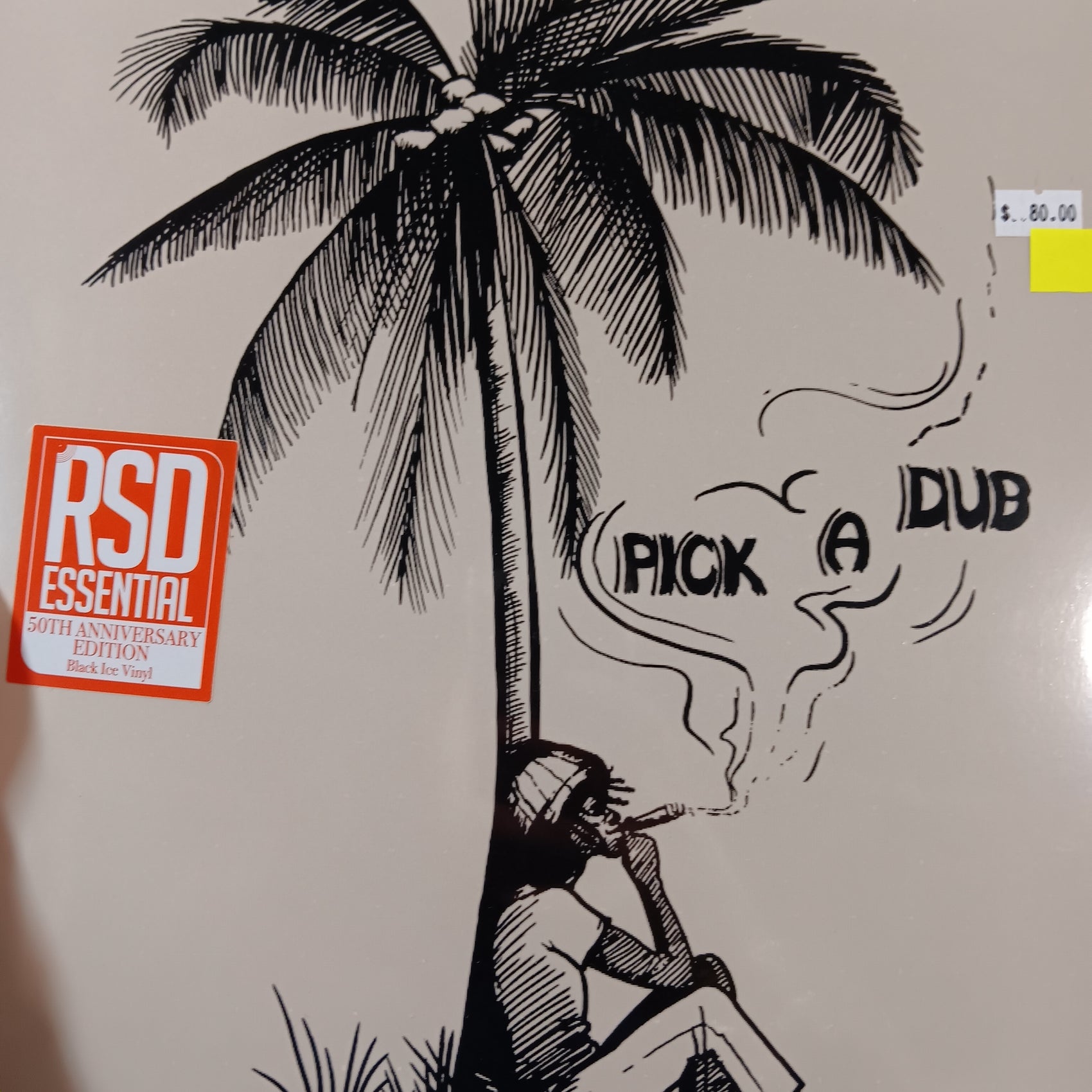 KEITH HUDSON - PICK A DUB (BLACK ICE COLOURED) VINYL