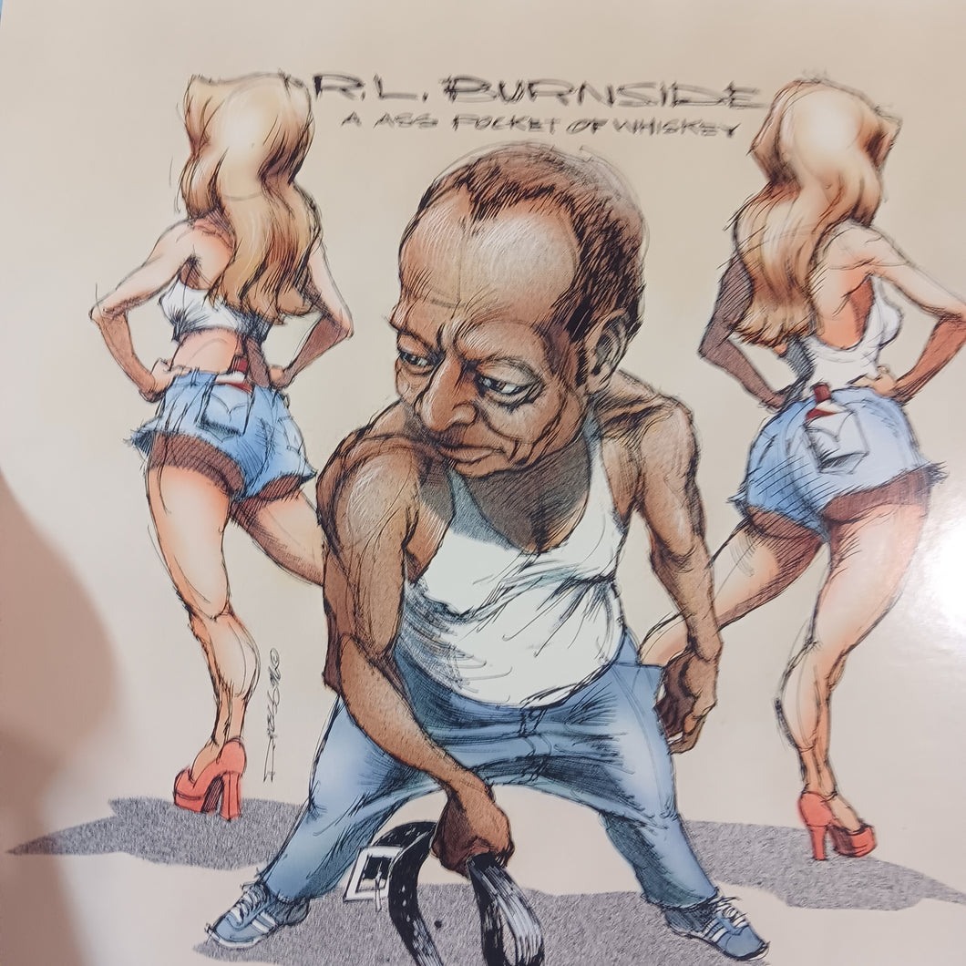 R.L. BURNSIDE - A ASS POCKET OF WHISKEY (USED VINYL 1996 US M-/M-)