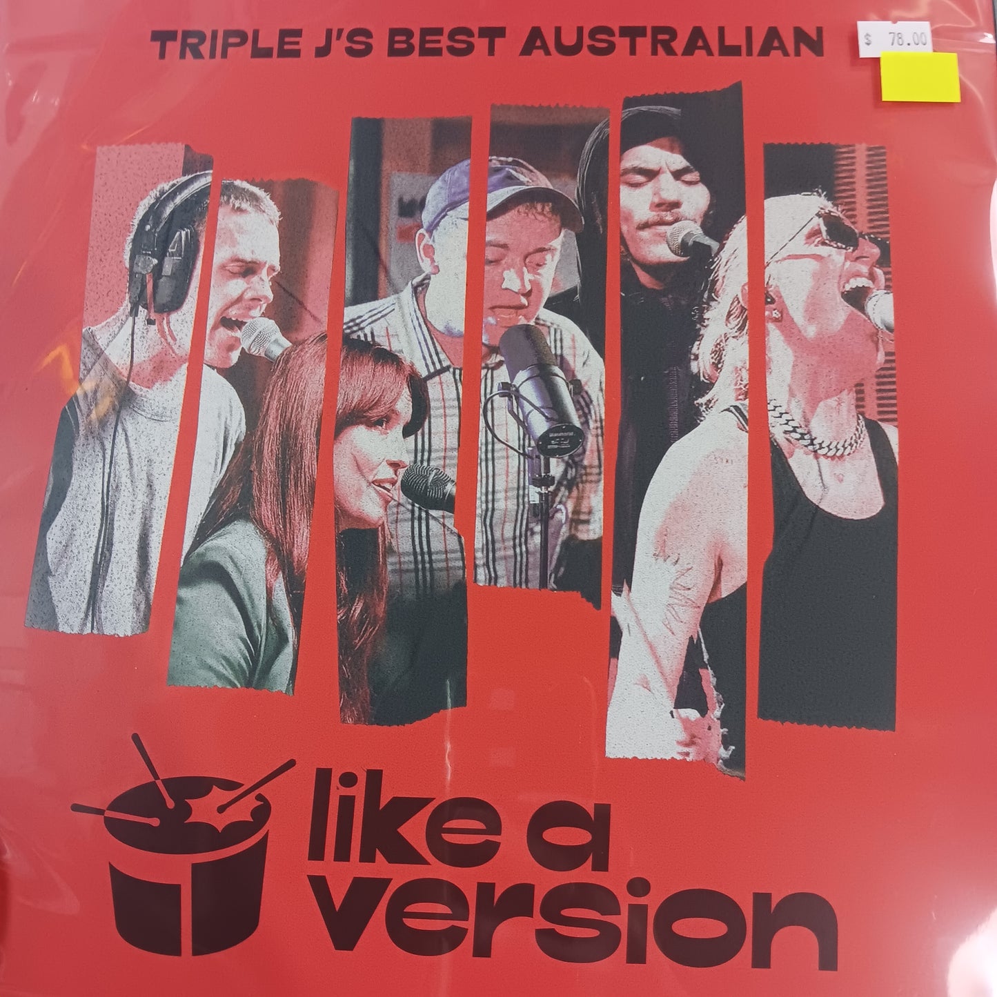 VARIOUS ARTISTS - TRIPLE J'S BEST AUSTRALIAN LIKE A VERSION VINYL