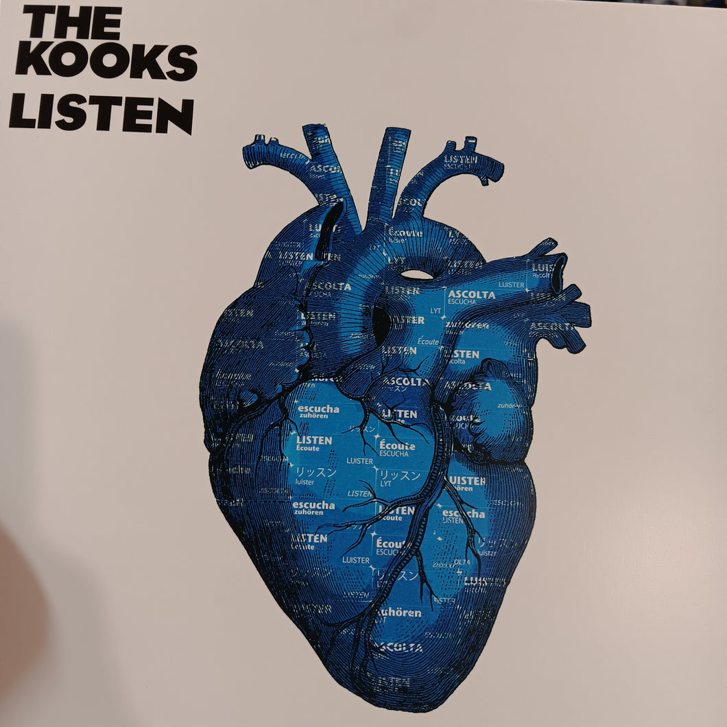 KOOKS - LISTEN (USED VINYL 2014 EURO M-/M-)
