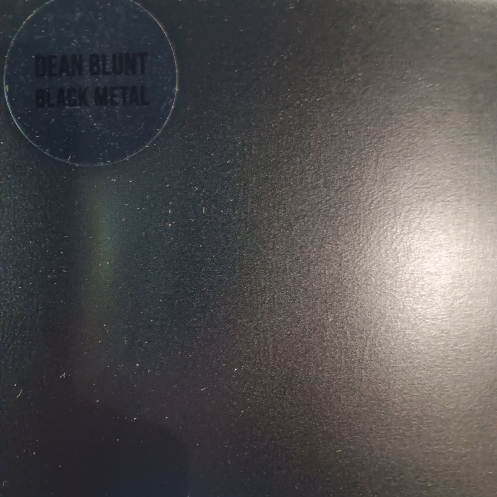 DEAN BLUNT - BLACK METAL VINYL