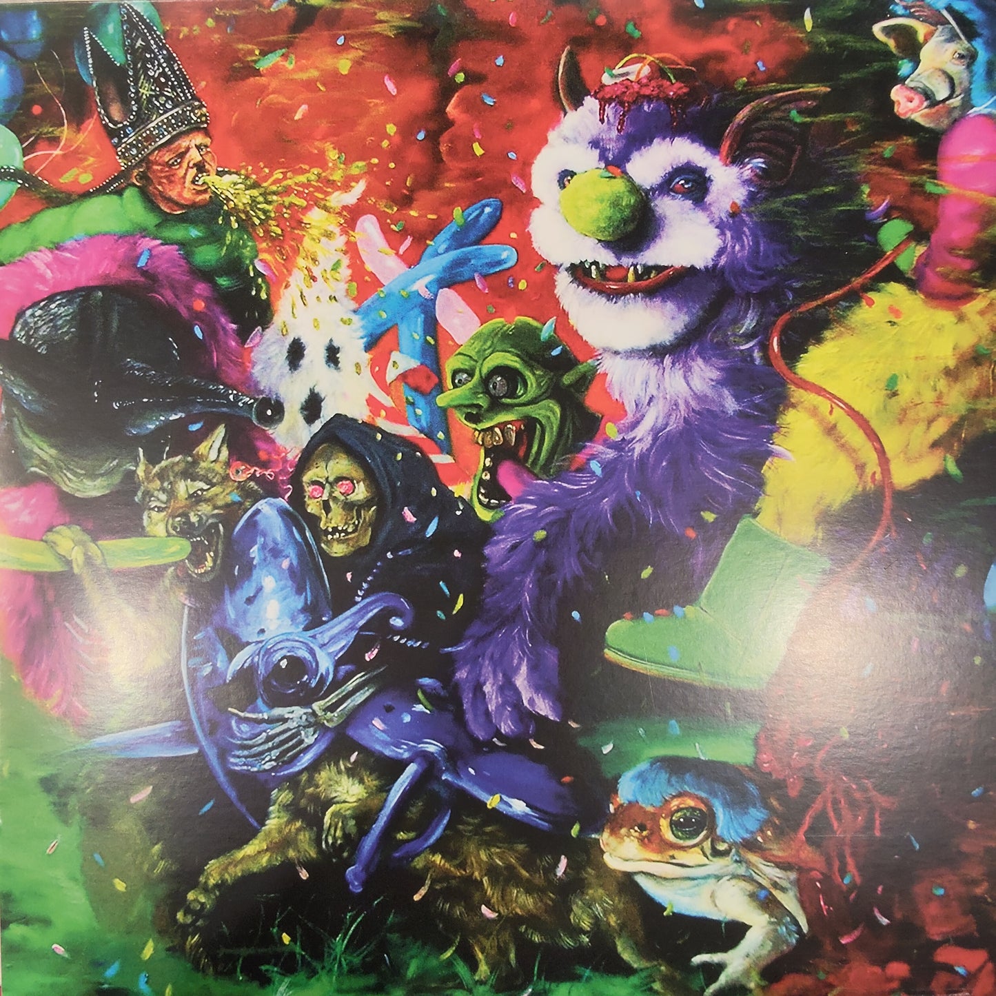 TROPICAL FUCK STORM - LAUGHING AT DEATH IN MEATSPACE (USED VINYL 2018 AUS BLUE EX+ M-)