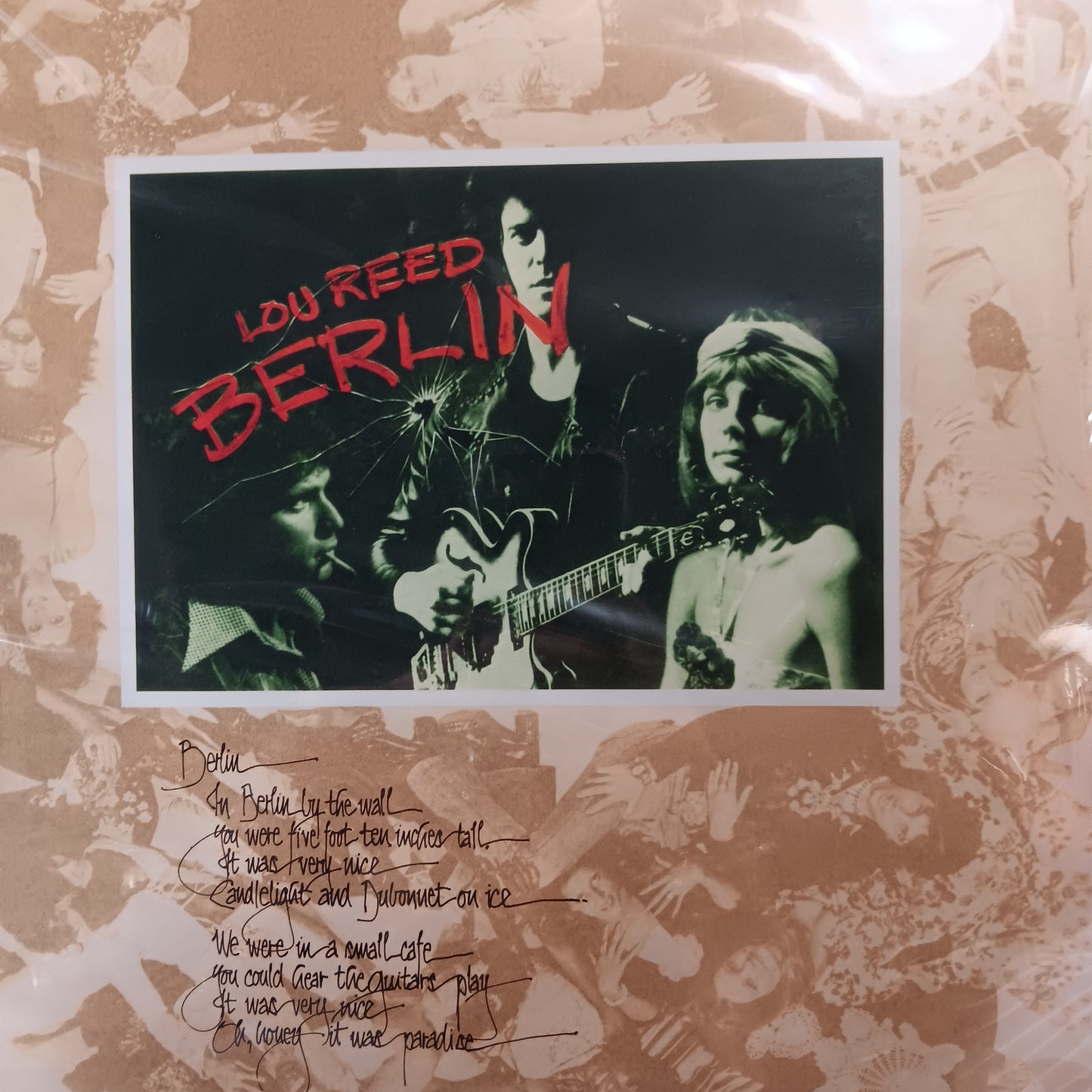 LOU REED - BERLIN (ORIGINAL MASTER RECORDING) VINYL