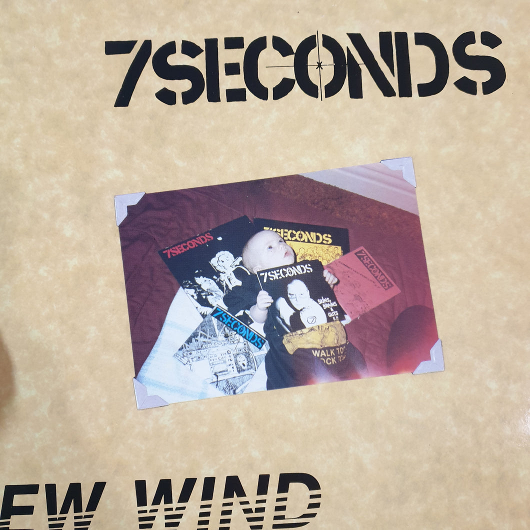 7SECONDS - NEW WIND (USED VINYL 1986 UK/EURO M-/EX)