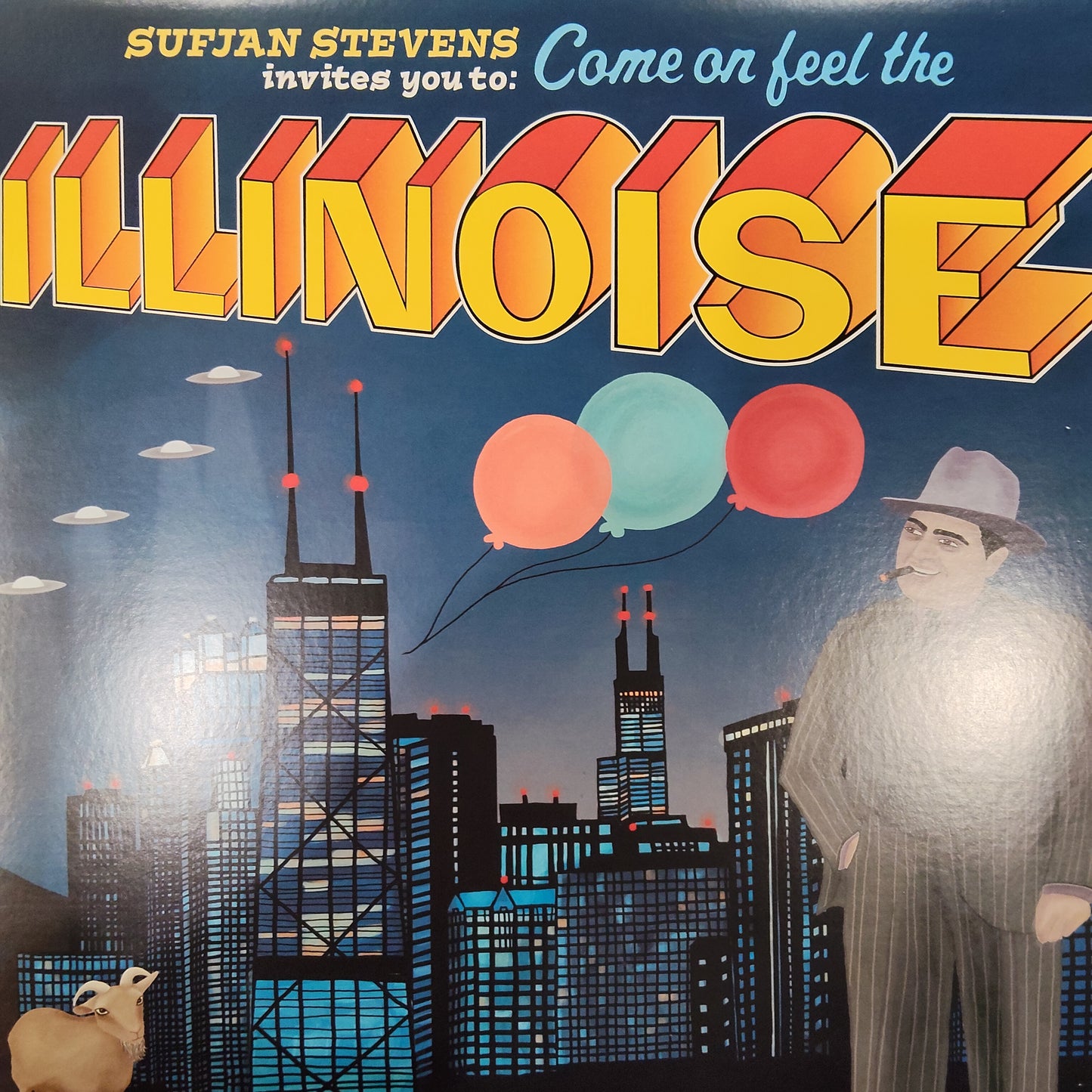 SUFJAN STEVENS - COME FEEL THE ILLINOISE (USED VINYL U.S. 2LP M- M-)