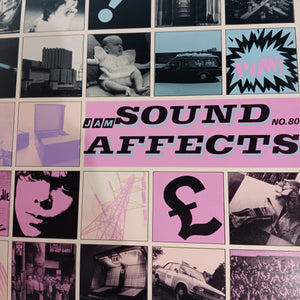 JAM - SOUND AFFECTS (USED VINYL 1980 NZ EX+/EX+)