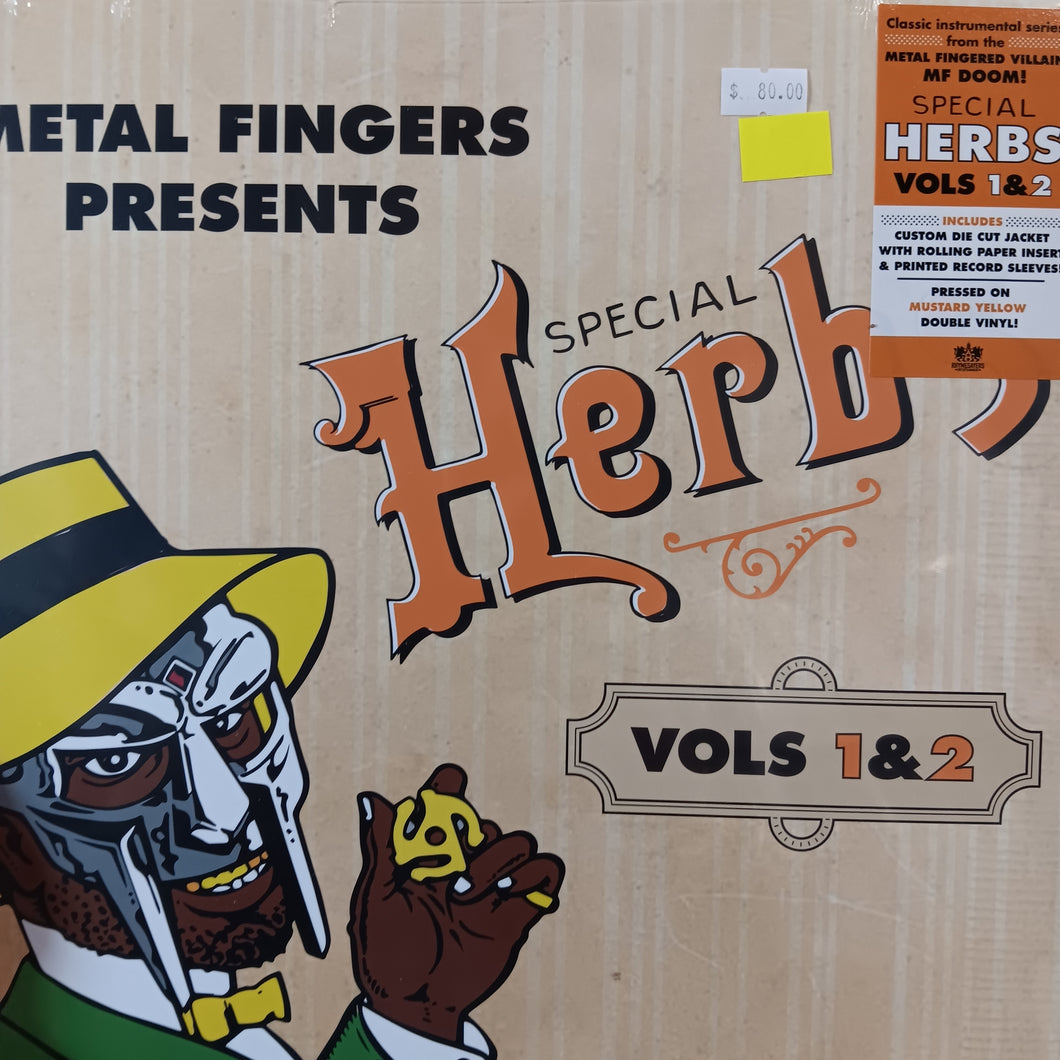 METAL FINGERS ‎- SPECIAL HERBS VOLUME 1 & 2 (COLOURED) (2LP) VINYL