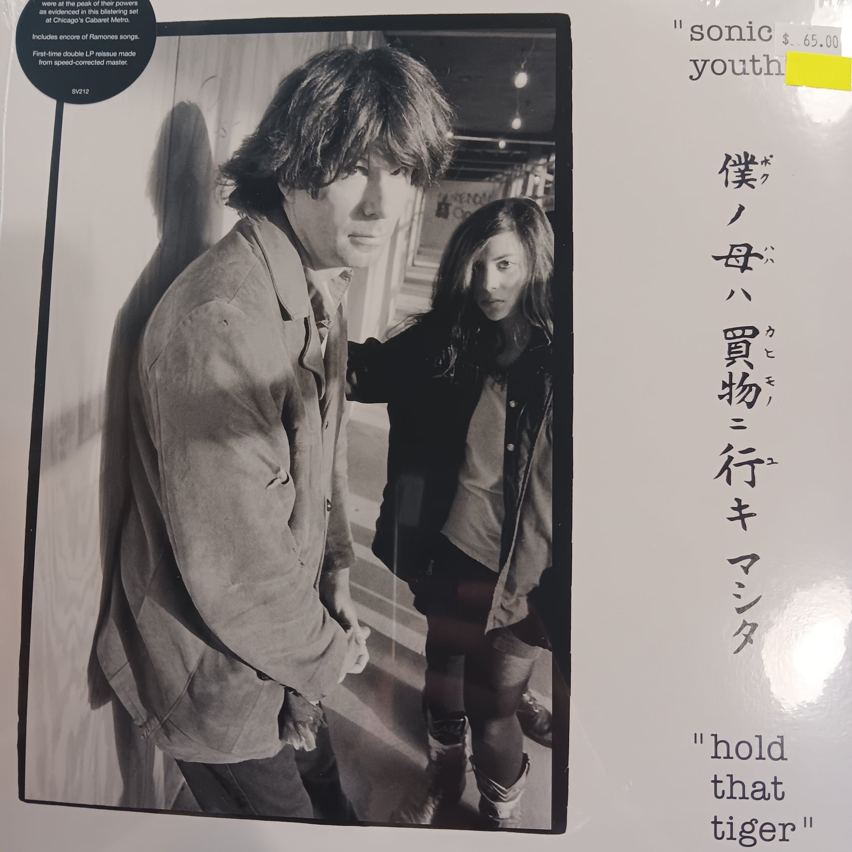 SONIC YOUTH - HOLD THAT TIGER (2LP) VINYL