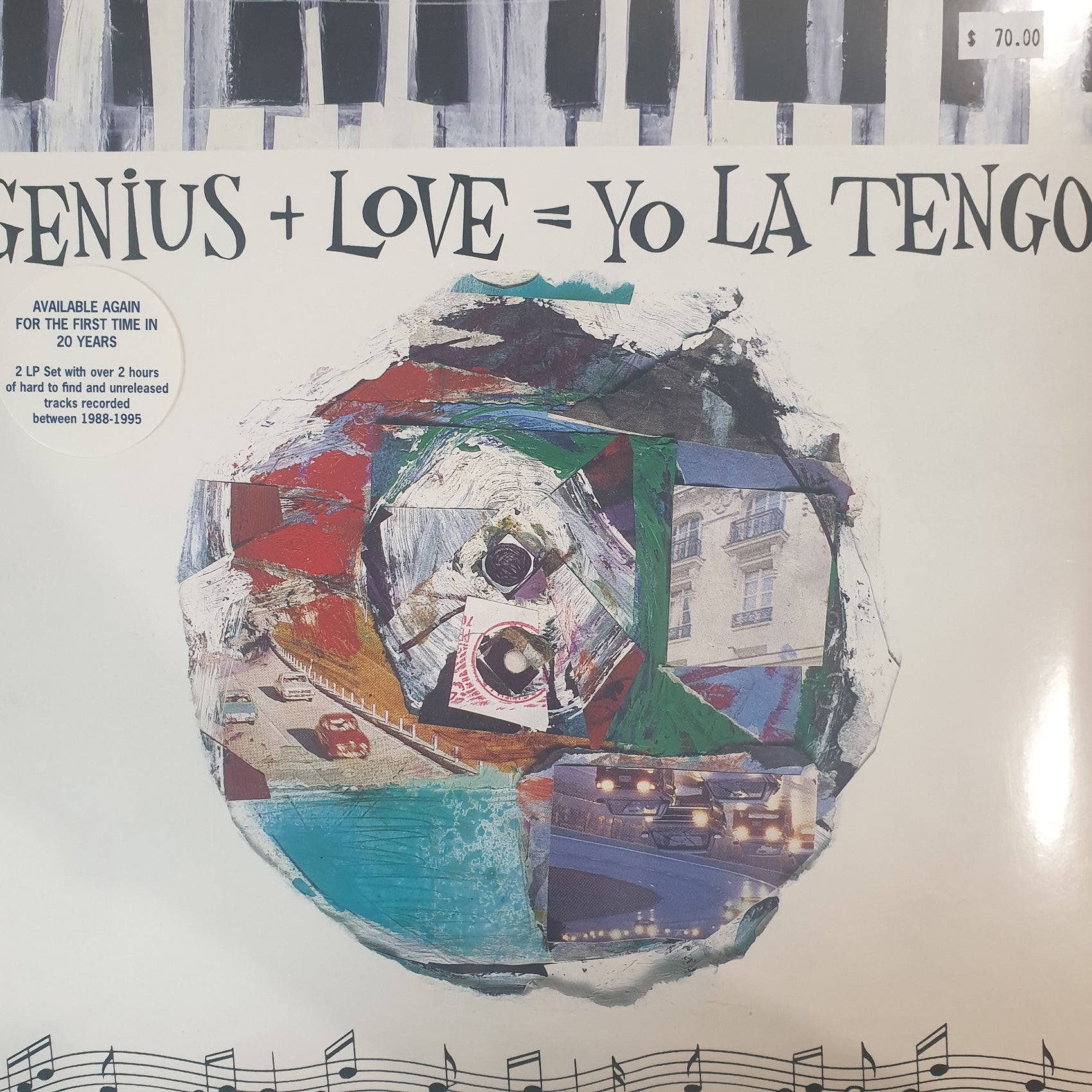 YO LA TENGO - GENIUS + LOVE = (2LP) VINYL