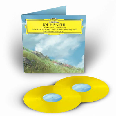 JOE HISAISHI - A SYMPHONIC CELEBRATION (YELLOW COLOURED) (2LP) OST VINYL