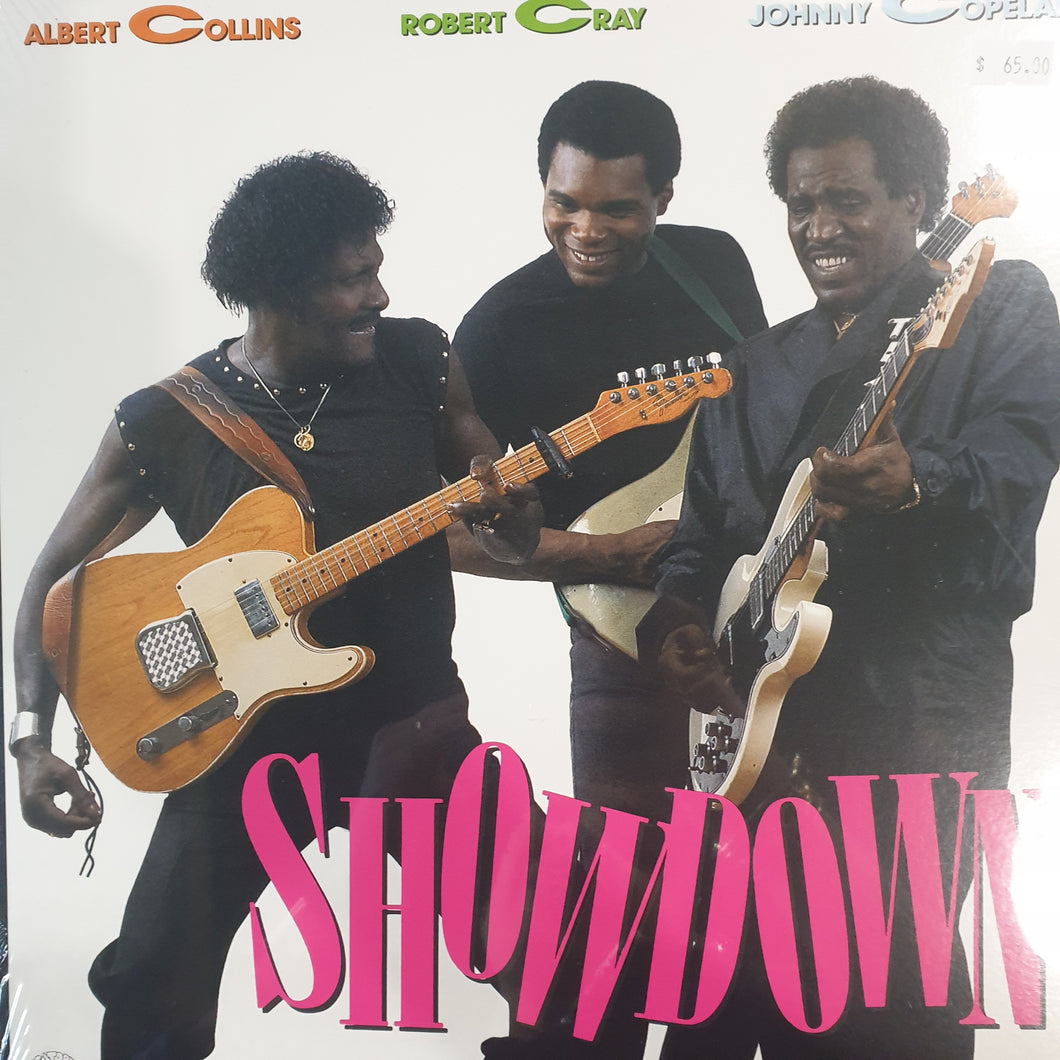 ALBERT COLLINS, ROBERT CRAY AND JOHNNY COPELAND - SHOWDOWN VINYL