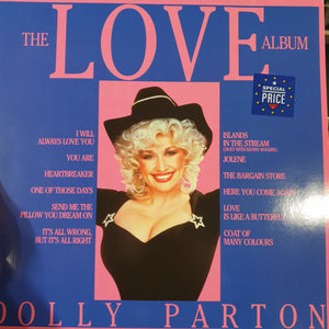 DOLLY PARTON - THE LOVE ALBUM (USED VINYL 1983 GERMAN M-/EX)