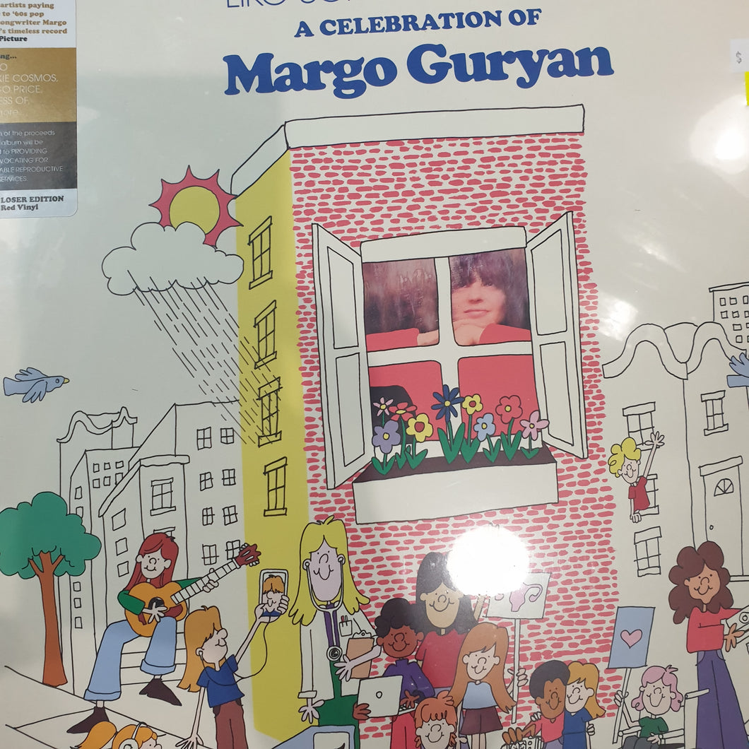 VARIOUS ARTISTS - LIKE SOMEONE I KNOW: A CELEBRATION OF MARGO GURYAN (RED COLOURED) VINYL