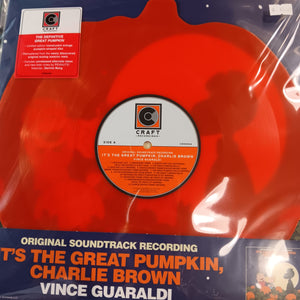 VINCE GUARALDI - ITS THE GREAT PUMPKIN, CHARLIE BROWN (ORANGE COLOURED) VINYL