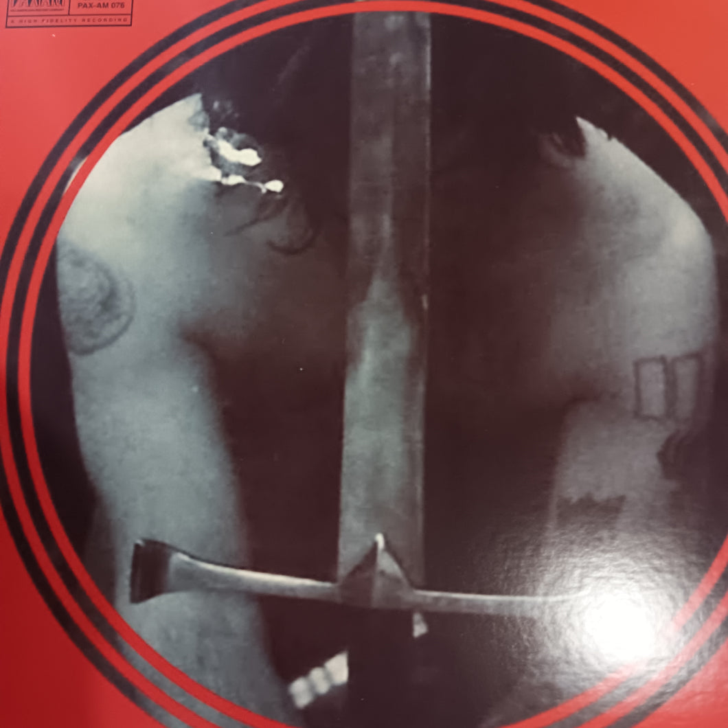 RYAN ADAMS - SWORD AND STONE (CLEAR WITH RED AND BLACK SWIRL) (USED VINYL 2024 U.S. M- M-)