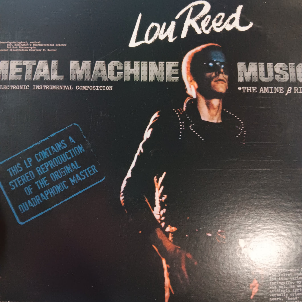 LOU REED - METAL MACHINE MUSIC (USED VINYL 2010 UK M-/EX-)