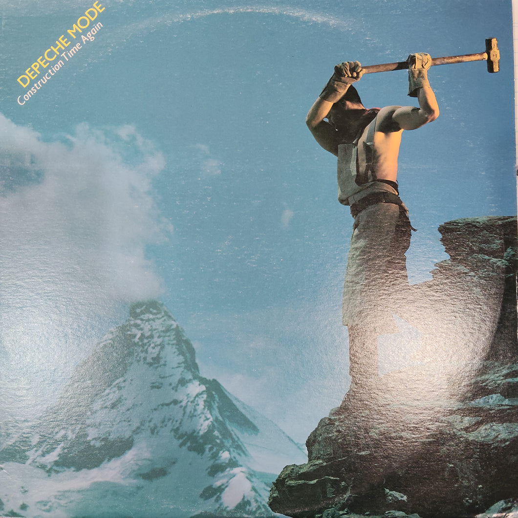 DEPECHE MODE - CONSTRUCTION TIME AGAIN (USED VINYL 1985 AUS M- EX)