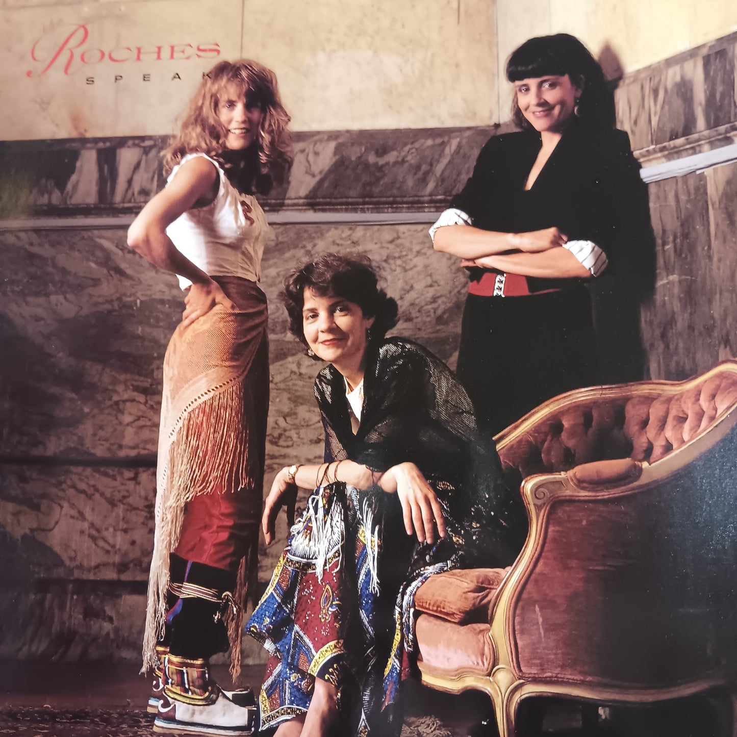 ROCHES - SPEAK (USED VINYL 1989 GERMAN M-/M-)