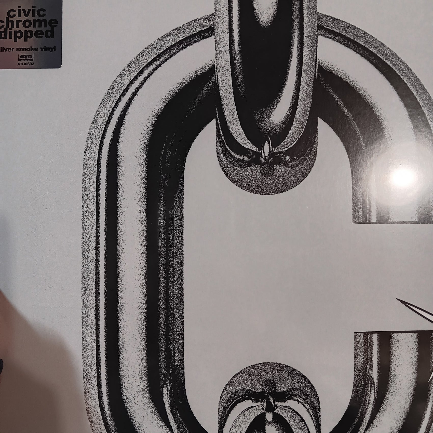 CIVIC - CHROME DRIPPED (SILVER SMOKE COLOURED) VINYL