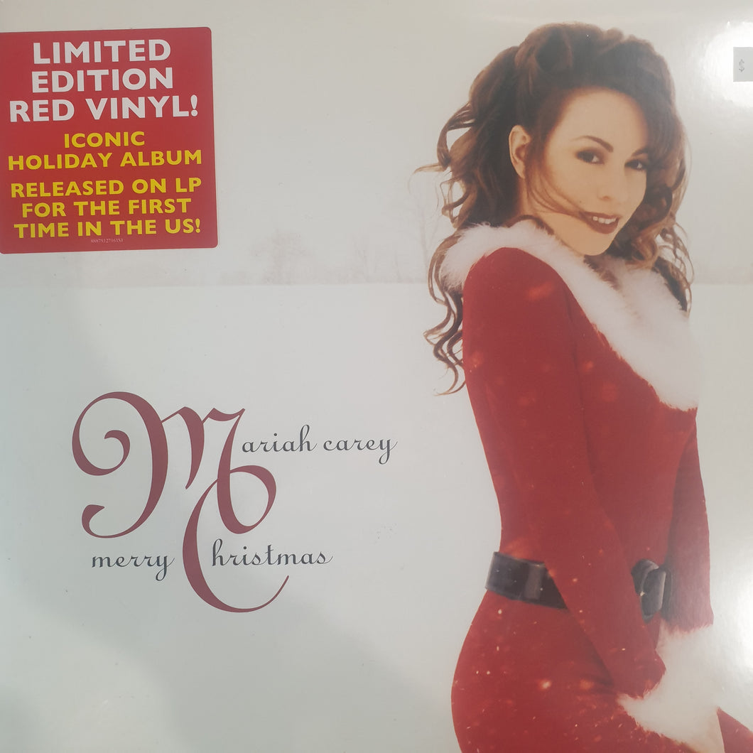 MARIAH CAREY - MERRY CHRISTMAS (RED COLOURED) VINYL