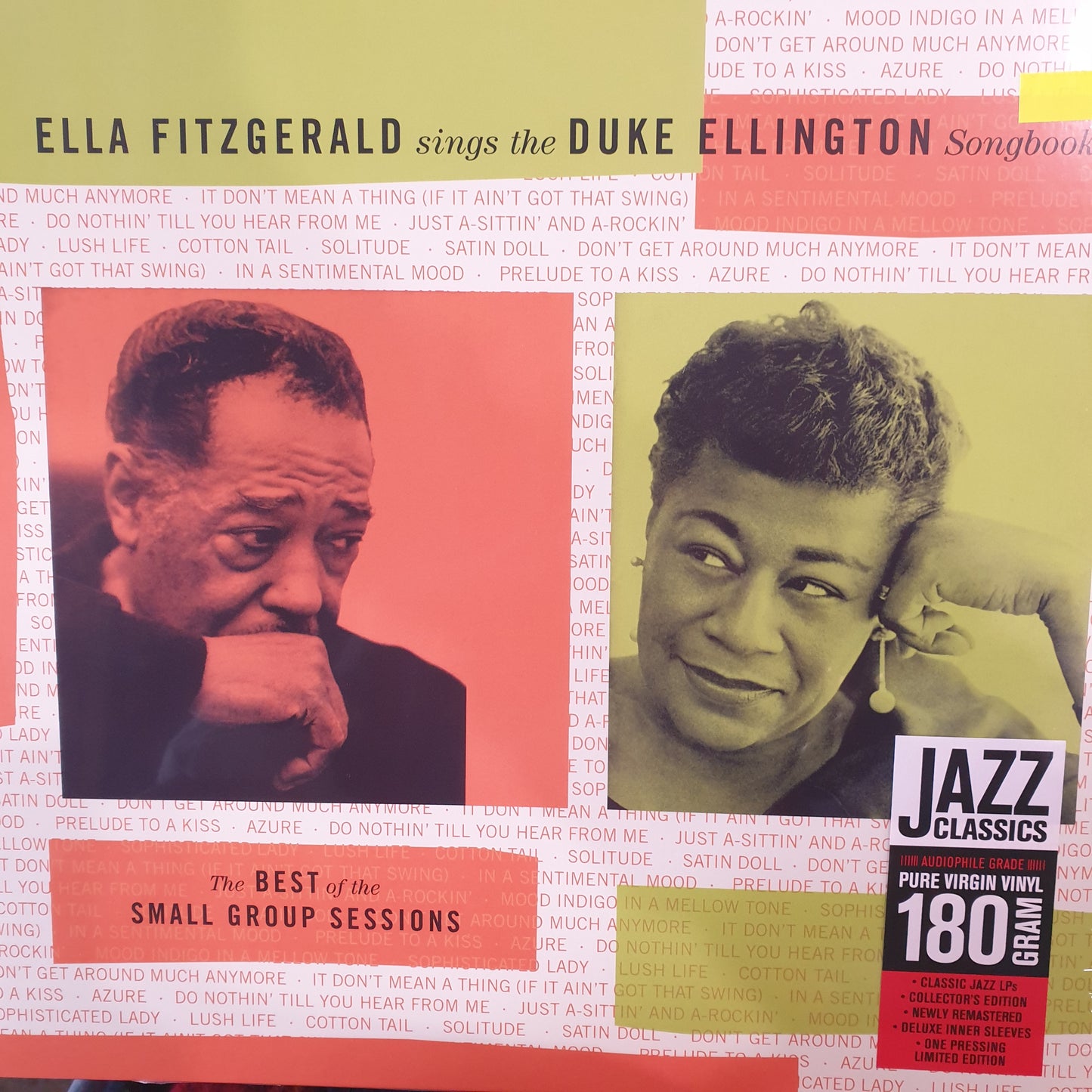 ELLA FITZGERALD & LOUIS ARMSTRONG - THE BEST OF THE SMALL GROUP SESSIONS VINYL