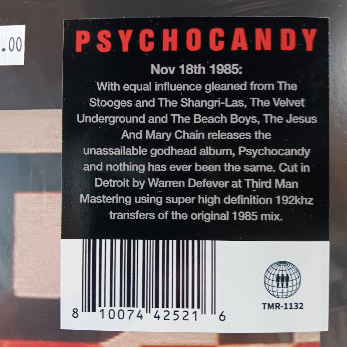 JESUS & MARY CHAIN - PSYCHOCANDY VINYL