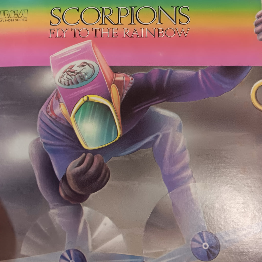 SCORPIONS - FLY TO THE RAINBOW (USED VINYL 1974 US EX/EX+)