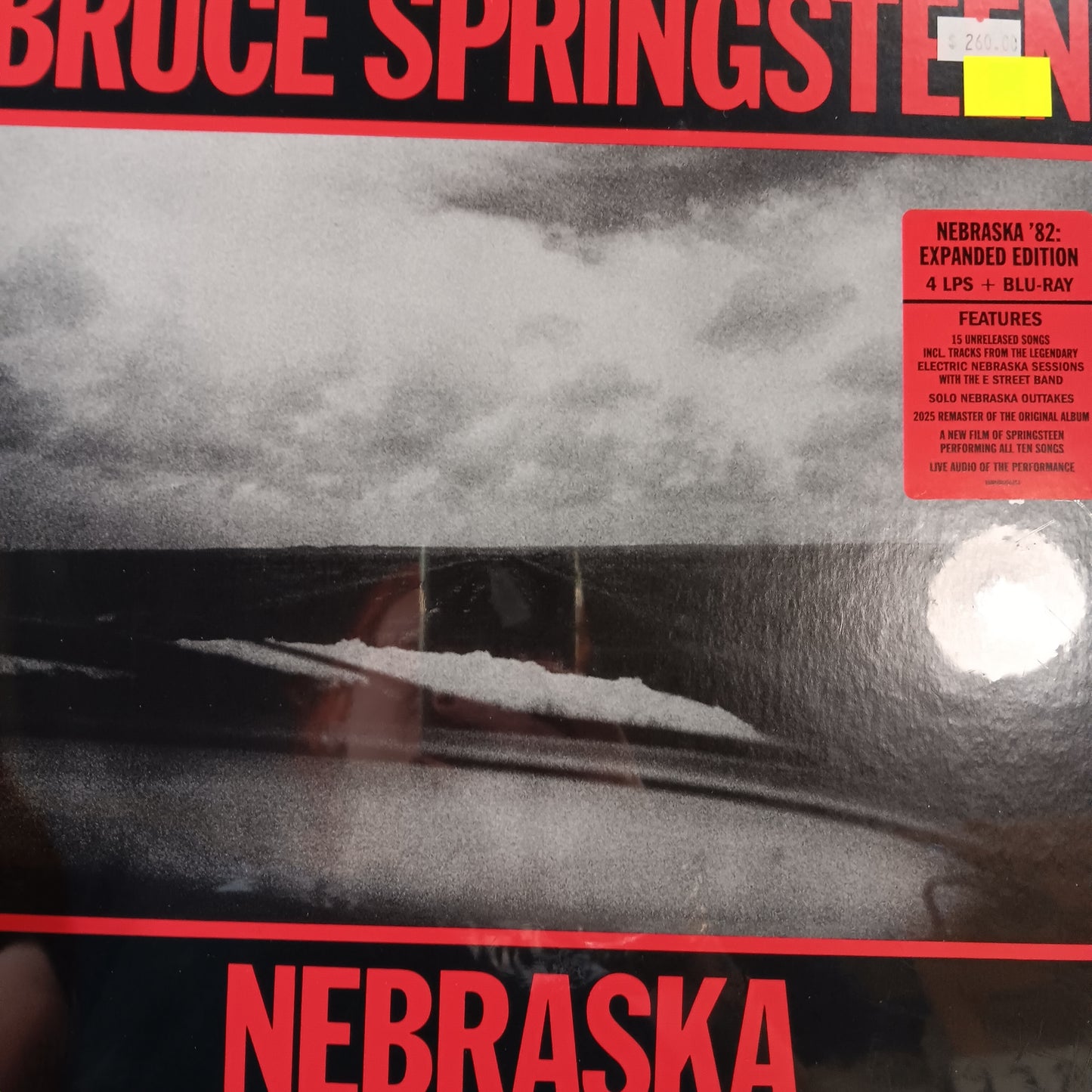 BRUCE SPRINGSTEEN - NEBRASKA (4LP+BLURAY) BOX SET