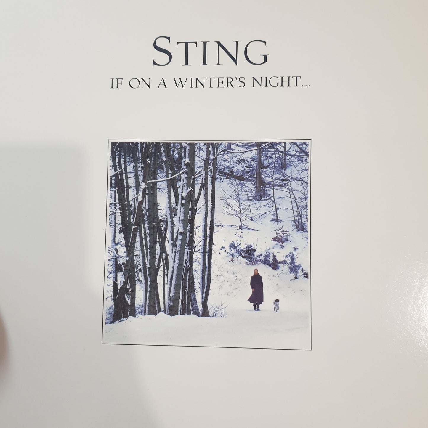 STING - IF ON A WINTERS NIGHT... (USED VINYL 2009 US M-/M-)