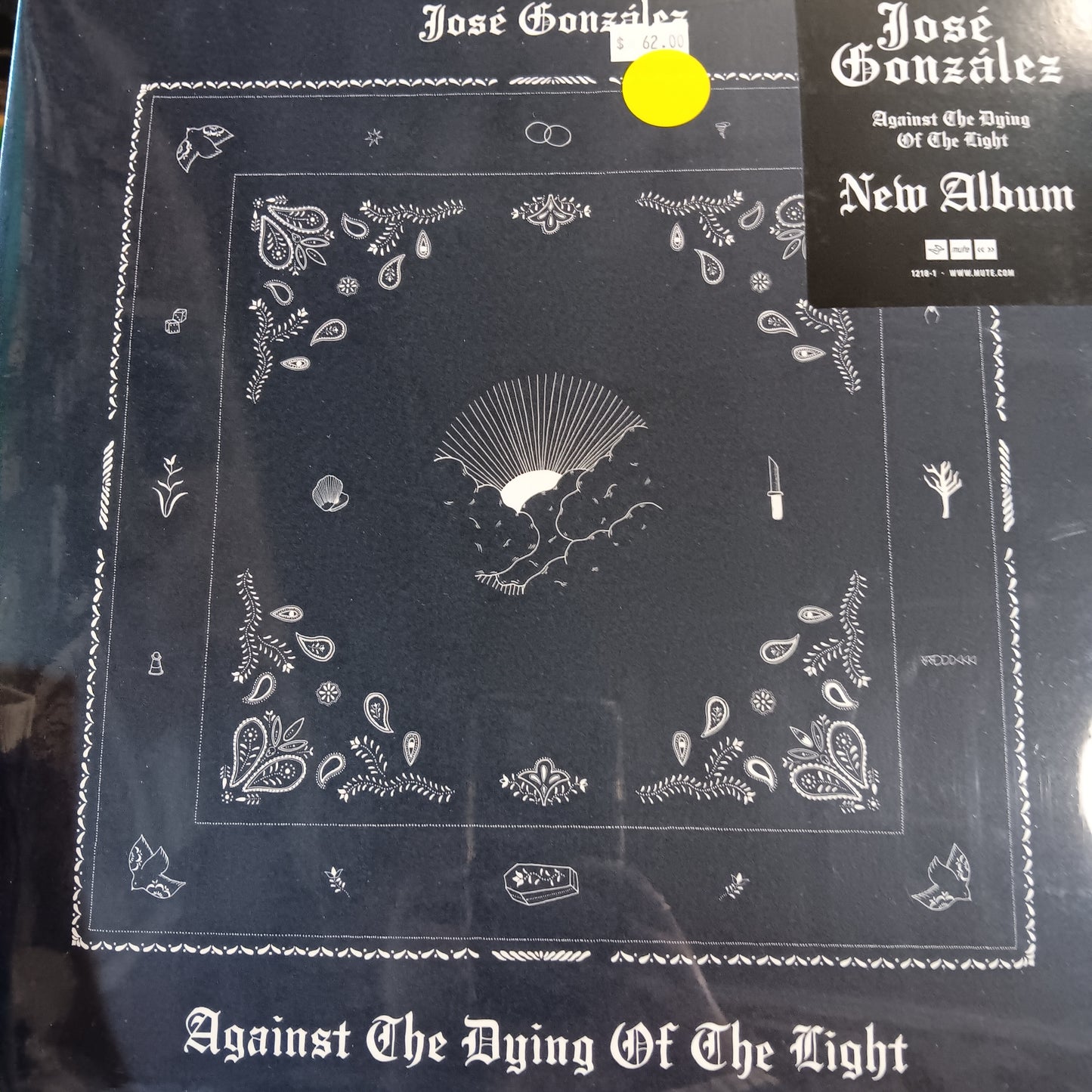 JOSE GONZALEZ - AGAINST THE DYING OF THE LIGHT VINYL