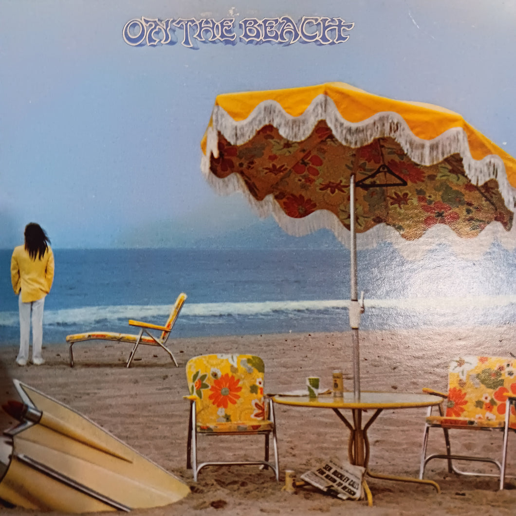 NEIL YOUNG - ON THE BEACH (USED VINYL 1974 US EX+/EX-)