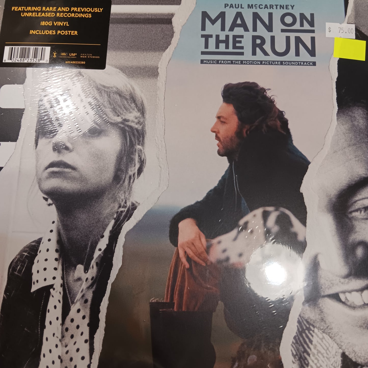 PAUL MCCARTNEY & WINGS - MAN ON THE RUN O.S.T. VINYL