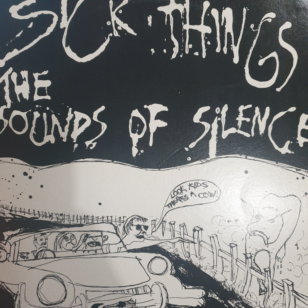 SICK THINGS - THE SOUNDS OF SILENCE (USED VINYL 1989 AUS M-/M-)