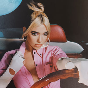 DUA LIPA - FUTURE NOSTALGIA (GREN COLOURED) (USED VINYL 2020 EURO M-/M-)