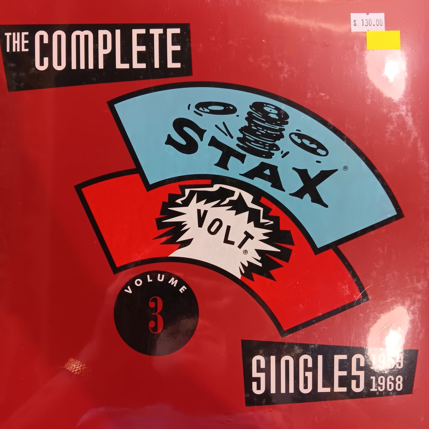 VARIOUS ARTISTS - COMPLETE STAX SINGLES VOL 3 1959-1968 (3LP) VINYL