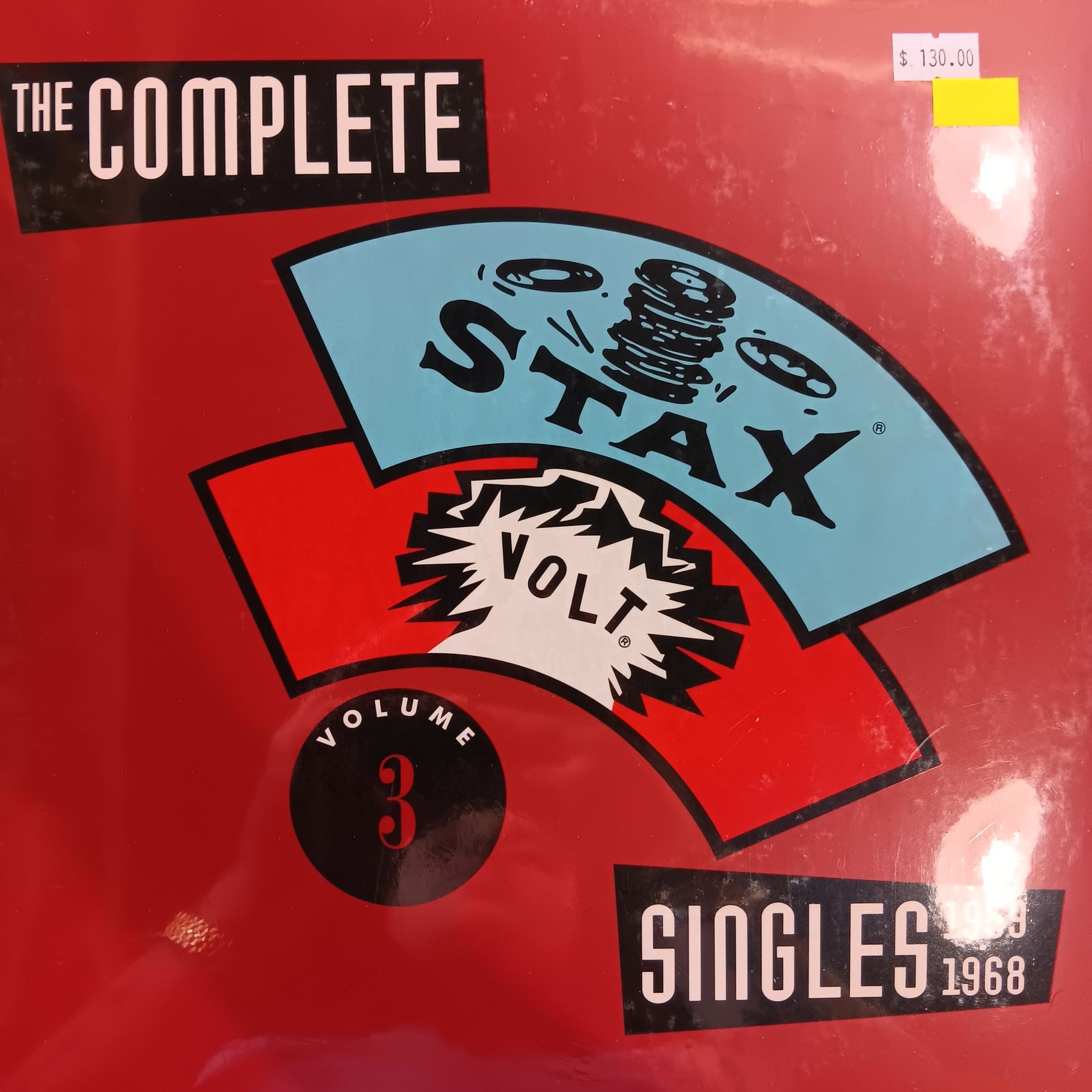 VARIOUS ARTISTS - COMPLETE STAX SINGLES VOL 3 1959-1968 (3LP) VINYL