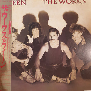 QUEEN - THE WORKS  (USED VINYL 1984 JAPANESE M-/ EX)