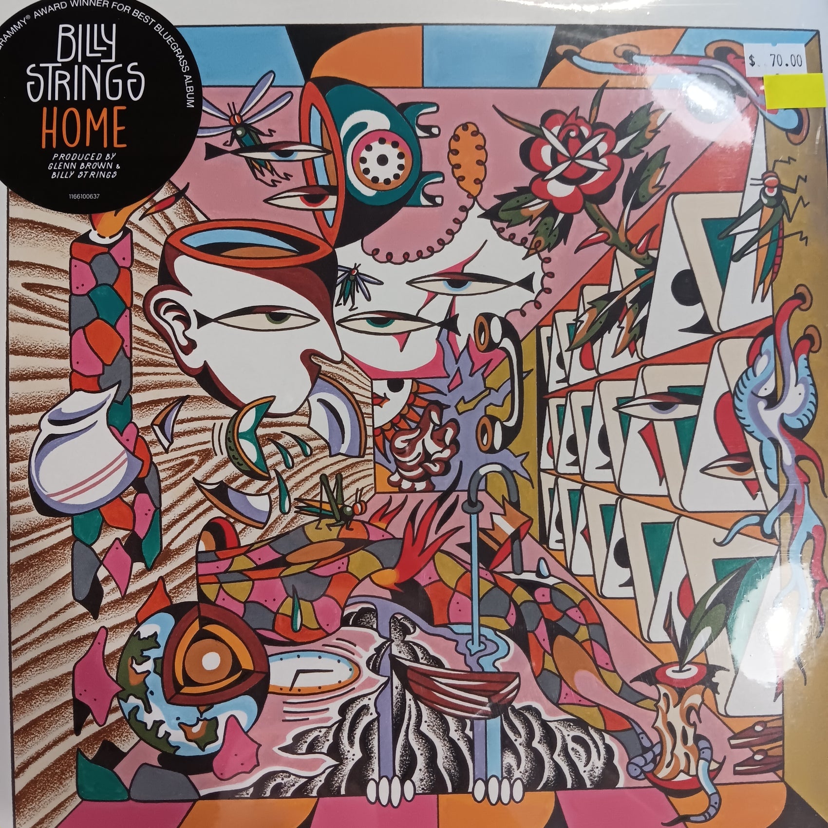 BILLY STRINGS - HOME (2LP) VINYL