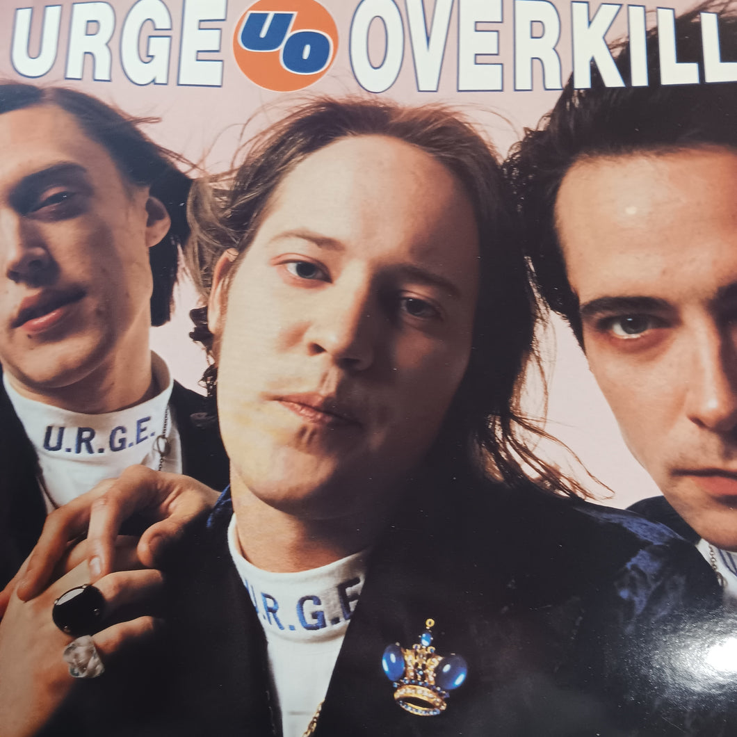 URGE OVERKILL - THE SUPERSONIC STORYBOOK (USED VINYL 1991 FRENCH M-/M-)