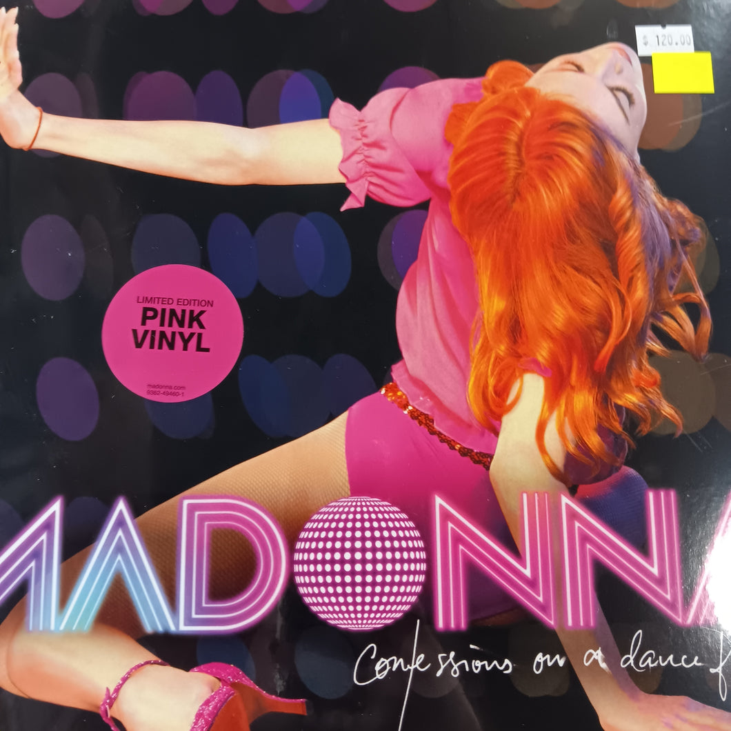 MADONNA - CONFESSIONS ON A DANCE FLOOR (2LP) (PINK COLOURED) VINYL