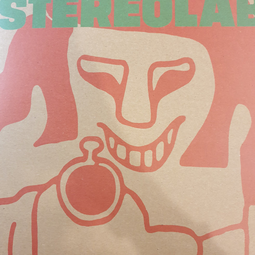 STEREOLAB - SWITCHED ON (ORANGE COLOURED) (2LP) (USED VINYL 1995 UK M-/M-)