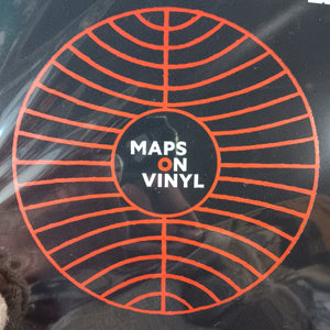 DAMIEN SAUNDERS - MAPS ON VINYL: AN ATLAS OF ALBUM COVER MAPS BOOK