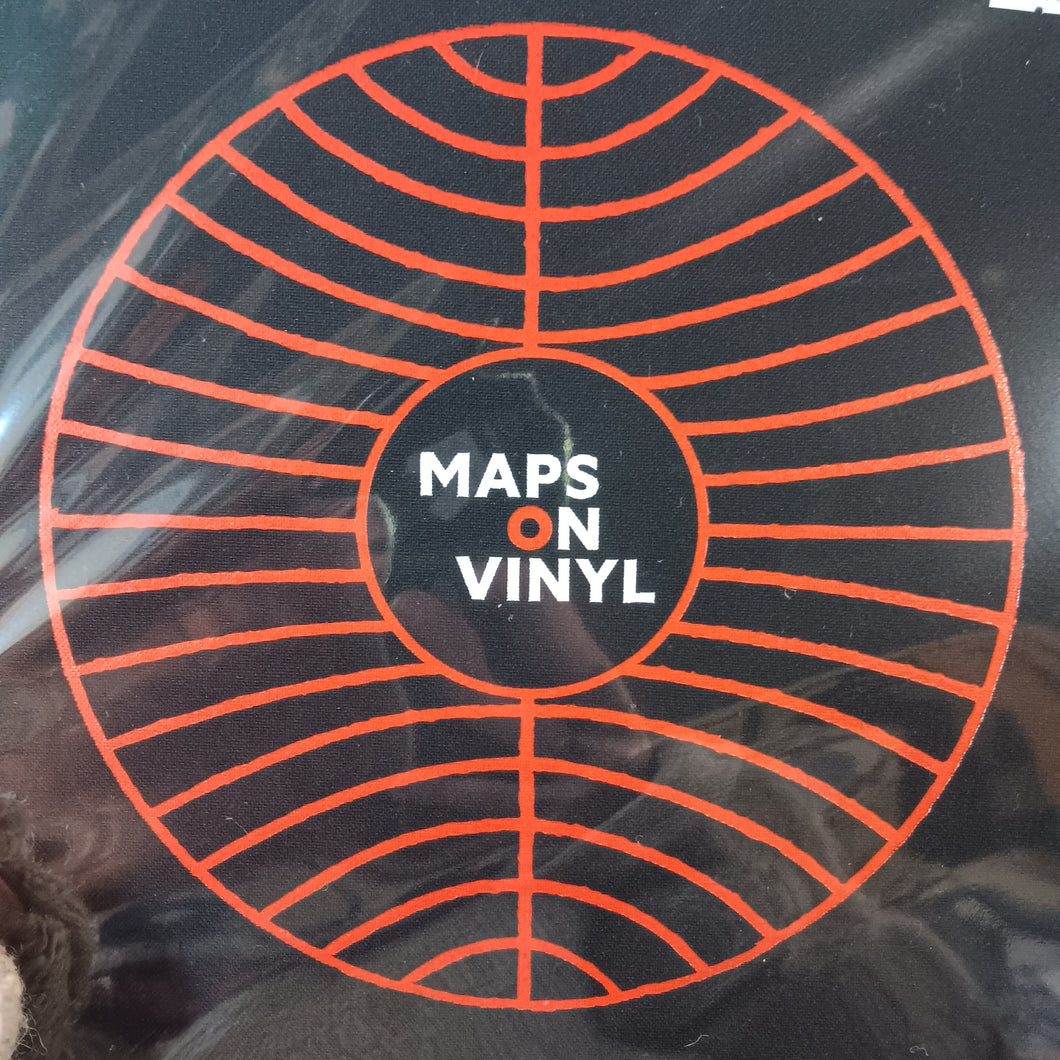 DAMIEN SAUNDERS - MAPS ON VINYL: AN ATLAS OF ALBUM COVER MAPS BOOK