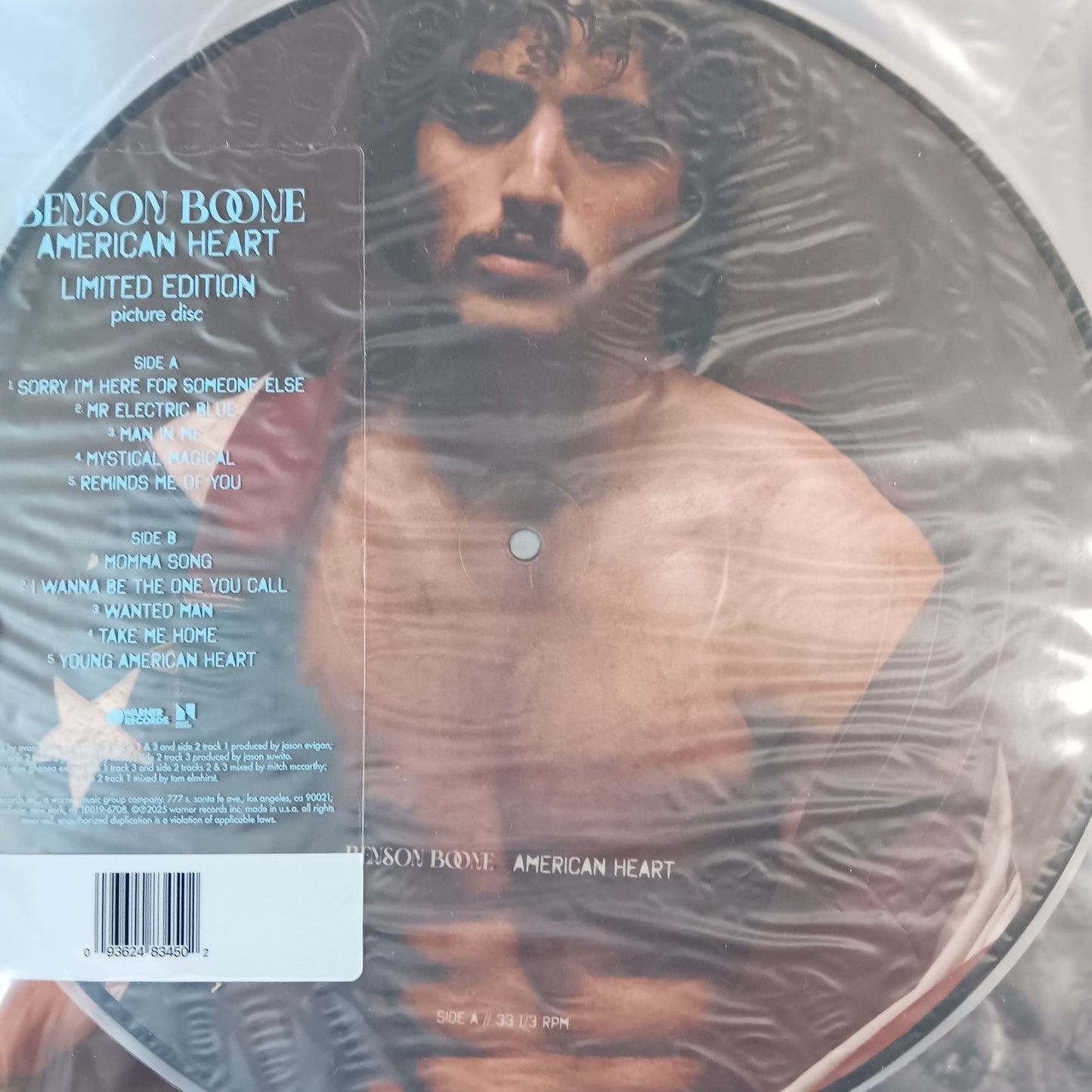 BENSON BOONE - AMERICAN HEAT (PIC DISC) (USED VINYL 2025 US/CANADIAN M-/)