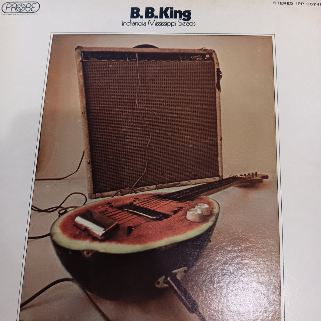 B.B. KING - INDIANOLA MISSISSIPPI SEEDS (USED VINYL 1973 JAPANESE EX+/EX)