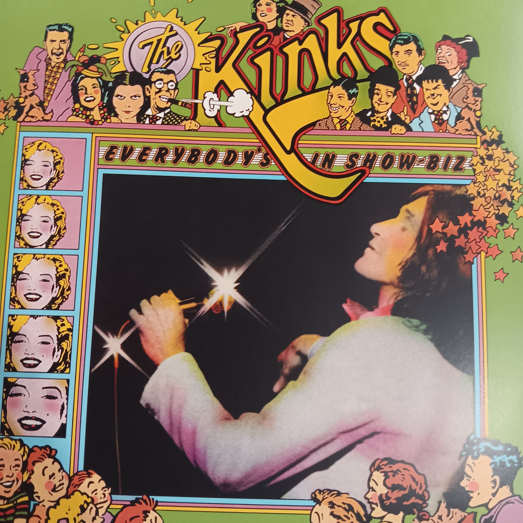 KINKS - EVERYBODYS IN SHOWBIZ (2LP) (USED VINYL 2016 EURO MINT-/MINT-)