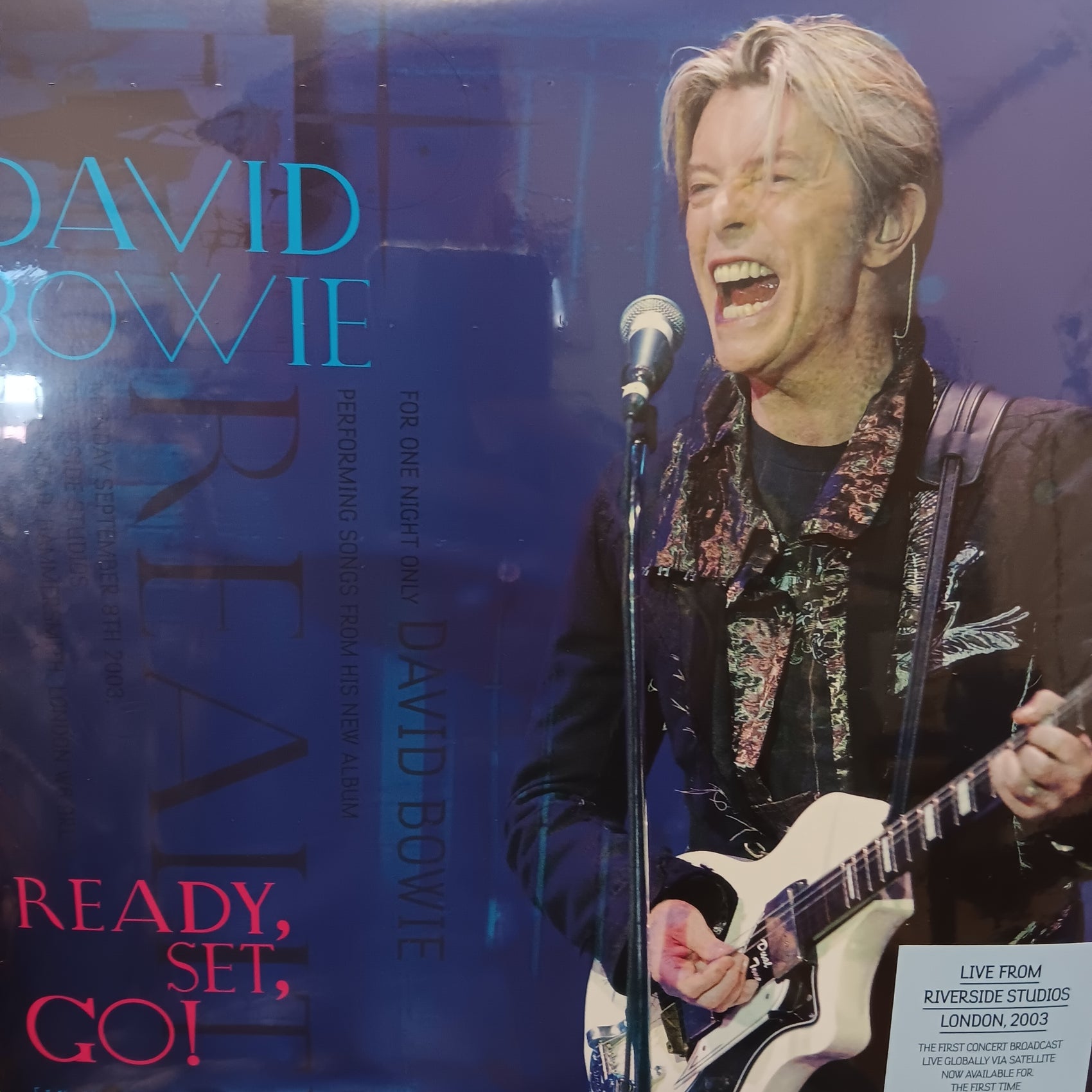 DAVID BOWIE - READY SET GO: LIVE, RIVERSIDE STUDIOS '03 (2LP) RSD 2025 VINYL
