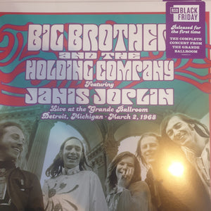 BIG BROTHER AND THE HOLDING COMPANY - LIVE RSD BLACK FRIDAY (COLOURED) 2024 VINYL